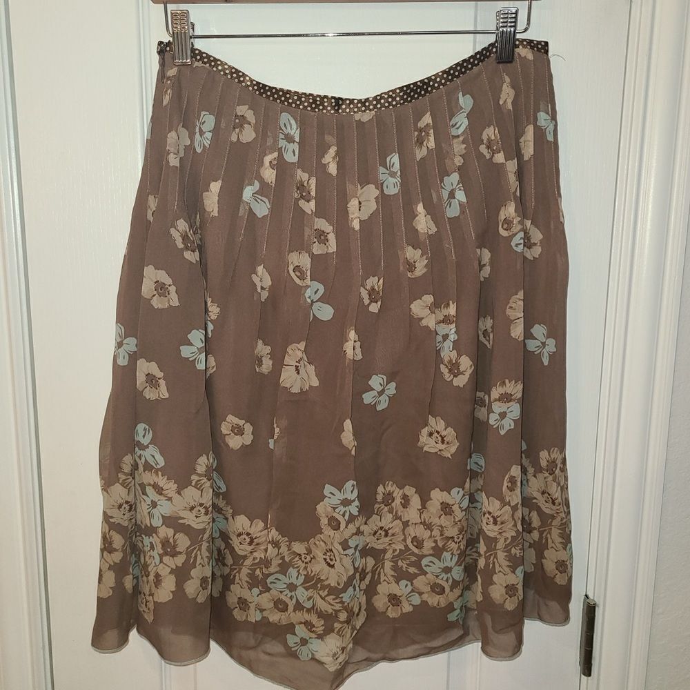 The Limited vintage festival prairie cottage skirt